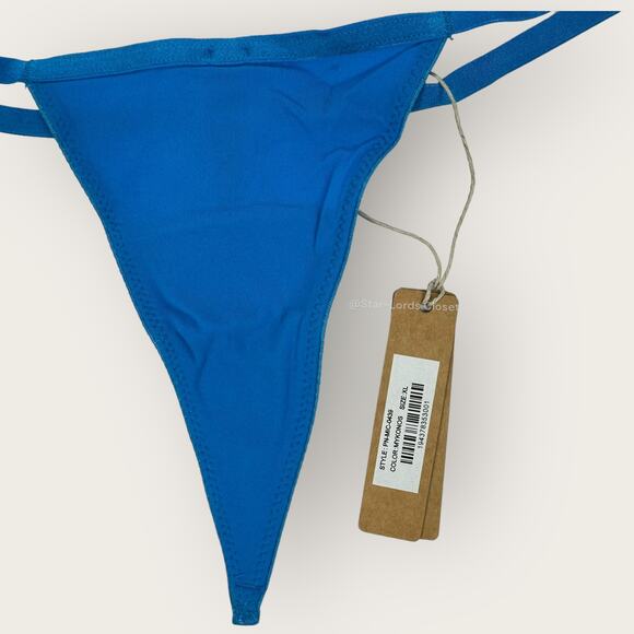 SKIMS Underwear Bundle Fits Everybody Thong | XL Purple Mykonos Blue Plus Size - Picture 4 of 9